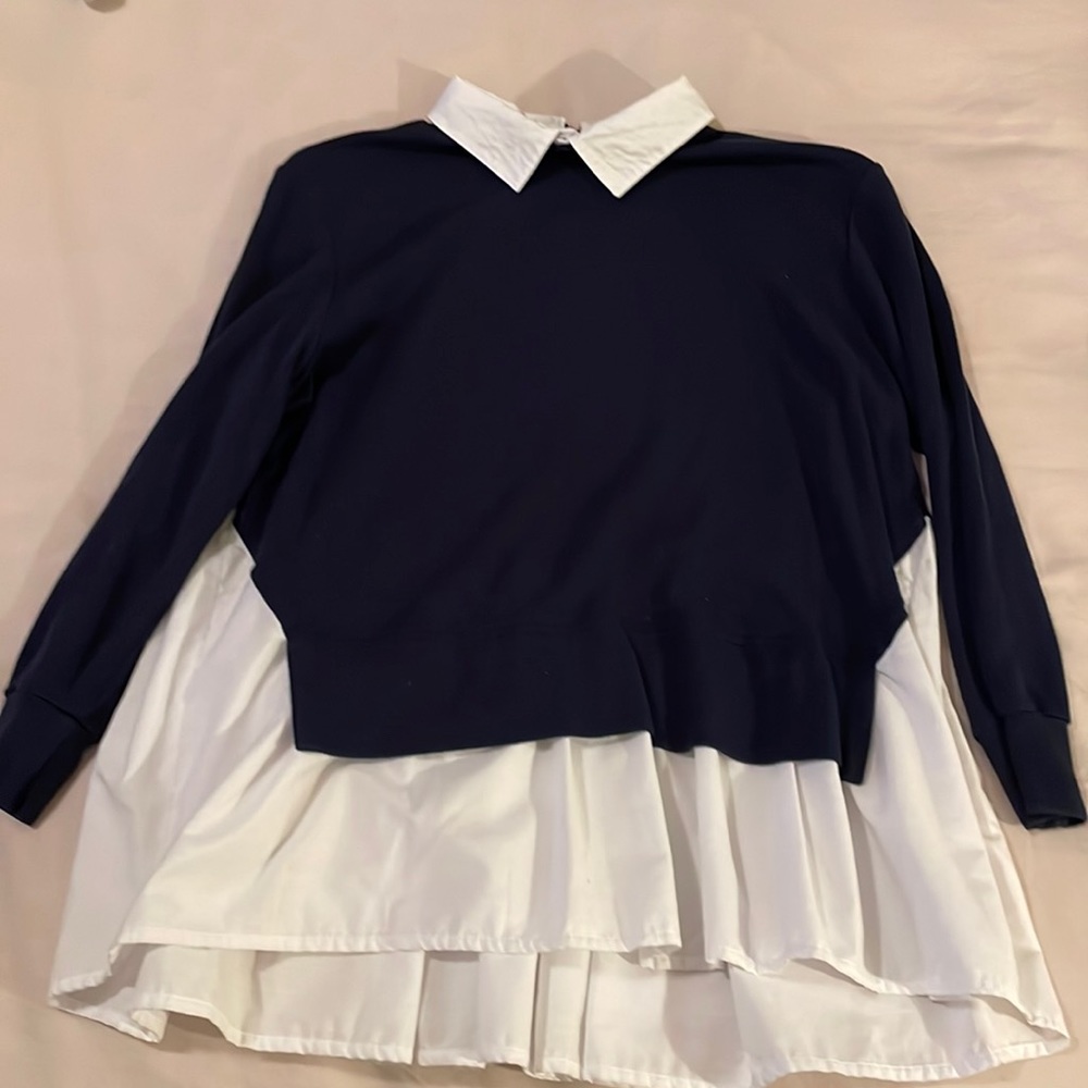 French connection layered shirt